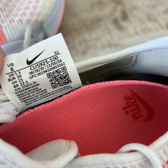 Nike Air Zoom Superrep 2 Trainers {Summit White} 8 - Picture 9 of 14